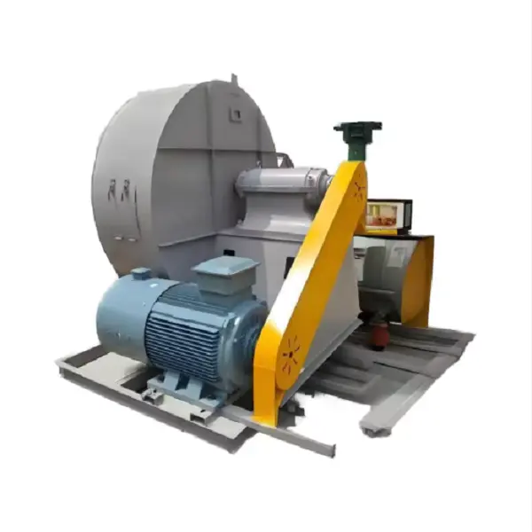 Ventilador de tiro inducido en central eléctrica